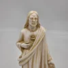 Figurka Najświętsze Serce Jezusa alabaster patynowany 26 cm