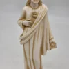 Figurka Najświętsze Serce Jezusa alabaster patynowany 26 cm
