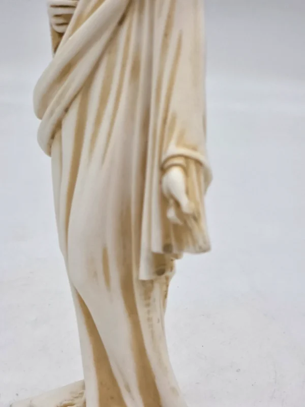 Figurka Najświętsze Serce Jezusa alabaster patynowany 26 cm