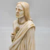 Figurka Najświętsze Serce Jezusa alabaster patynowany 26 cm