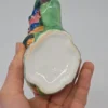 Dzbanek mlecznik w kształcie koguta kolorowa ceramika dekoracyjna wys 14 cm
