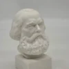 Popiersie Karol Marks Meissen porcelana biskwitowa rzeźba kolekcjonerska wys 14 cm