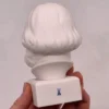 Popiersie Karol Marks Meissen porcelana biskwitowa rzeźba kolekcjonerska wys 14 cm