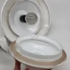 Designerski kinkiet zewnętrzny BEGA 8328 elewacyjny lampa retro space age