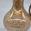 Ceramiczny dzbanek wazon Lausitzer Handarbeit J Wehner złoty luster vintage wys 29 cm