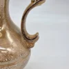 Ceramiczny dzbanek wazon Lausitzer Handarbeit J Wehner złoty luster vintage wys 29 cm