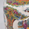 Wielki wazon podłogowy chiński porcelana ptaki kwiaty sygnatura wys 40 cm