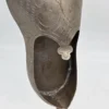 Mosiężna patera but turecki gondola na nodze grawer orient wys 42 cm