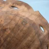 Patera drewniana rzeźbiona talerz ścienny winogrona rękodzieło vintage