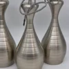 Komplet 3 lamp wiszących Ajaccio Steel nowoczesne klosze stalowe loft