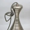Komplet 3 lamp wiszących Ajaccio Steel nowoczesne klosze stalowe loft