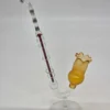 Wazonik miodowo-fioletowy (23 cm) Z fioletowym środkiem